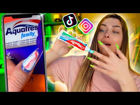 Видео: НАРАСТИЛА НОГТИ ЗУБНОЙ ПАСТОЙ? ПРОВЕРЯЮ СТРАННЫЕ ЛАЙФХАКИ ИЗ ТИК ТОК И ИНСТАГРАМ!