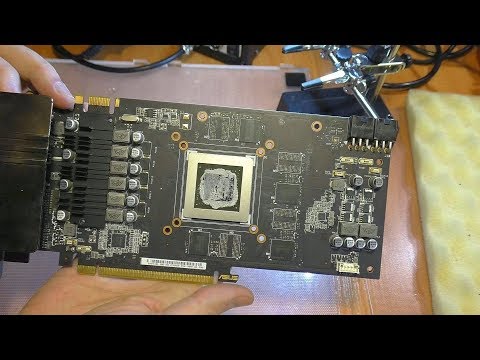 Видео: ТЫЖ РЕМОНТЕР: Полосы на видеокарте ASUS GeForce GTX 670