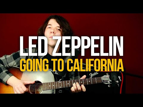 Видео: Как играть Led Zeppelin Going to California на гитаре