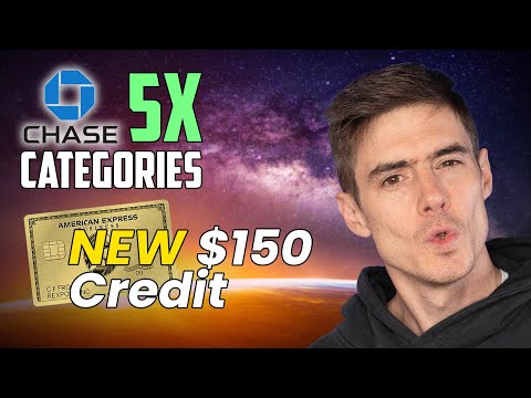 Видео: Получите 5-кратный бонус на карту Chase + НОВЫЙ кредит Amex на 150 долларов