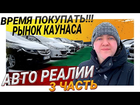 Видео: v17 Есть выбор дешево 💲📉 авторынок Литва Каунас реальный осмотр цен б.у. авто огромный выбор