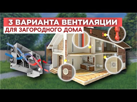 Видео: Виды вентиляции в современных энергоэффективных домах | СК БАКО