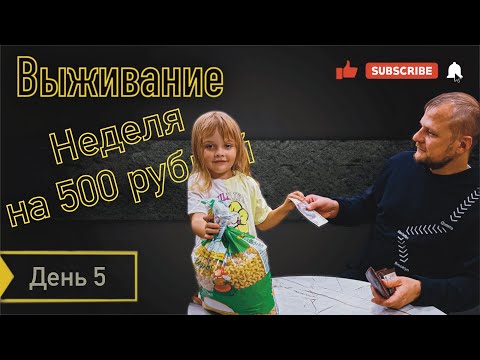 Видео: ВЫЖИВАЮ НЕДЕЛЮ НА 500 РУБЛЕЙ.ОСЕНЬ 2025. День 5.