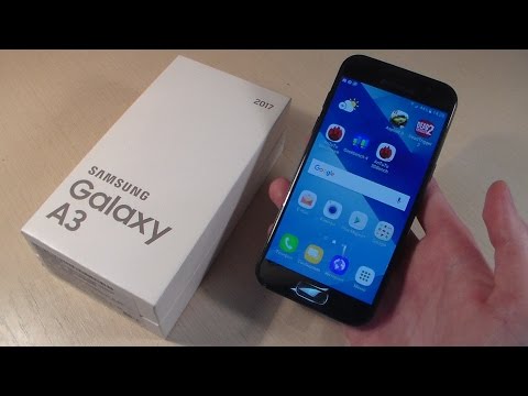 Видео: Обзор Samsung Galaxy A3 2017 (A320F)