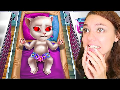 Видео: ГОВОРЯЩАЯ АНДЖЕЛА РОДИЛА МОНСТРА?! Самая странная игра про ГОВОРЯЩУЮ АНДЖЕЛУ
