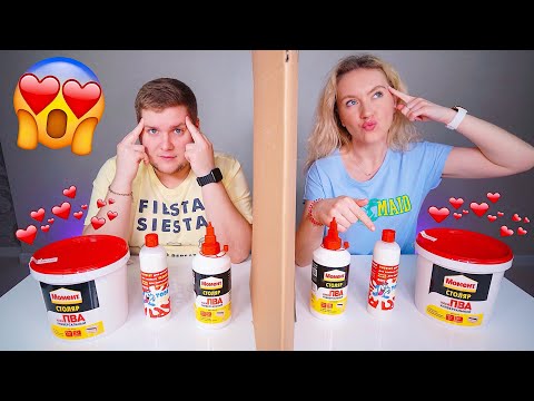 Видео: ТЕЛЕПАТИЯ СЛАЙМ ЧЕЛЛЕНДЖ 😱 Лизун из случайных ингредиентов TWIN TELEPATHY SLIME CHALLENGE