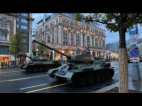 Видео: 29 АПРЕЛЯ РЕПЕТИЦИЯ ПАРАДА | ПРОЕЗД ТЕХНИКИ