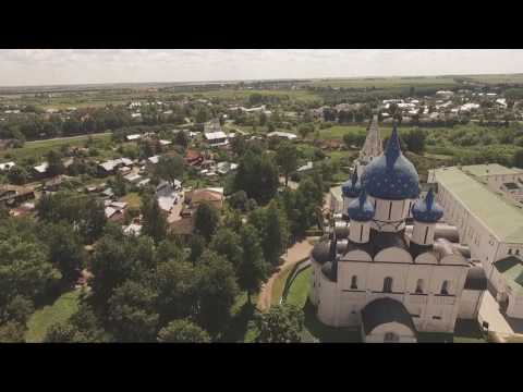 Видео: Суздаль с квадрокоптера DJI Phantom 3