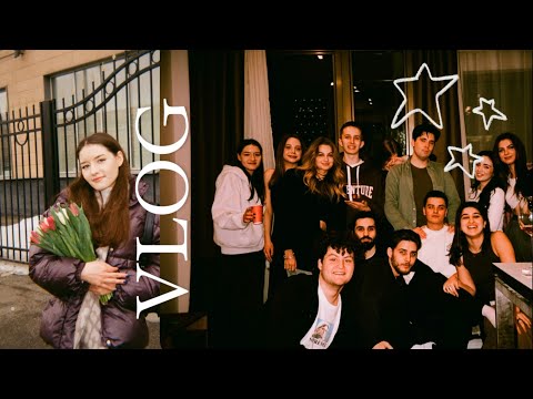 Видео: VLOG| 8 марта, день рождения и рабочие будни