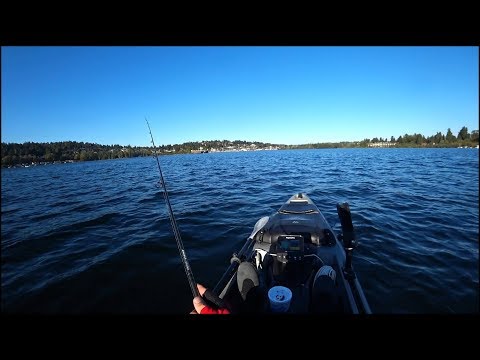 Видео: Рыбалка с Каяка на Озеро за Окунями часть 1