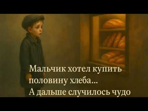 Видео: Мальчик хотел купить половину хлеба… А дальше случилось чудо