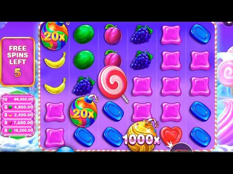 Видео: 5 ОЛЫНОВ ПОДРЯД! ЗАНОСЫ В SWEET BONANZA 1000!!!