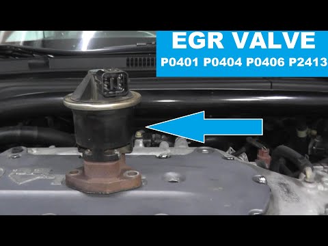 Видео: Проверка и замена клапана EGR Acura и Honda