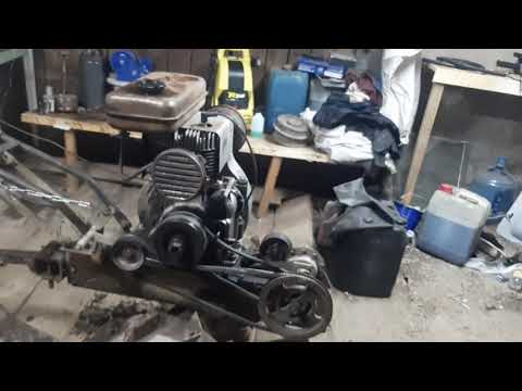Видео: мотоблок урал запуск после ремонта