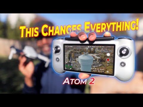 Видео: Управление дроном Potensic Atom 2 с помощью НОВОГО контроллера PTD-1 — кардинальные перемены!