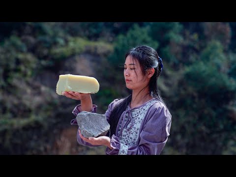 Видео: Изысканная еда из КАМНЯ: тофу с лаймом