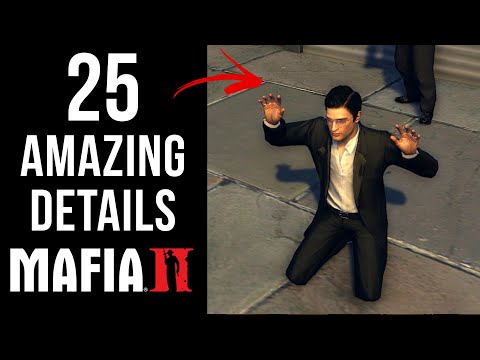Видео: 25 УДИВИТЕЛЬНЫХ деталей в Mafia II