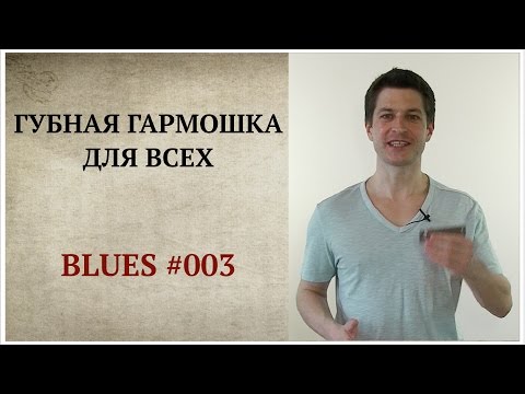 Видео: Губная гармошка для всех:  Blues #003