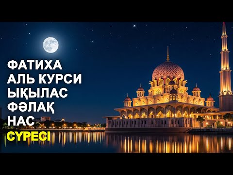 Видео: ФАТИХА, АЯТУЛЬ КУРСИ, ЫҚЫЛАС, ФӘЛАҚ, НАС СҮРЕСІ! | NOOR ANOM