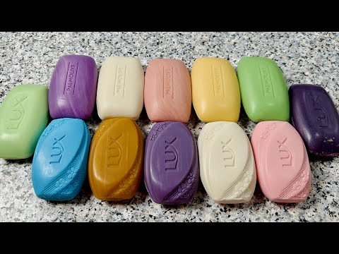 Видео: Soap cutting on the table *71 🌺 ASMR soap * Резка мыла на столе