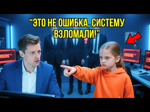 Видео: Миллионер В ПАНИКЕ После Сбоя Системы, Пока Гениальная Дочь Уборщицы Не Заметила Одну Деталь...
