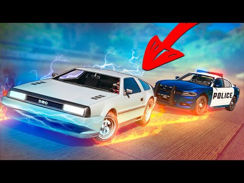 Видео: ТРОЛЛИНГ ПОЛИЦИИ НА МАШИНЕ ВРЕМЕНИ! ВСЕ КОПЫ СЕРВЕРА ГОНЯТСЯ ЗА МНОЙ В ГТА 5 ОНЛАЙН (GTA 5 ONLINE)