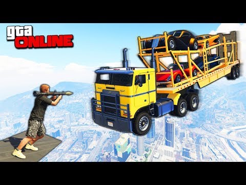 Видео: БЕРЕГИСЬ, ОН ЛЕТИТ НА НАС! ЕЛЕ УВЕРНУЛСЯ ОТ АВАРИИ С ГРУЗОВИКОМ НА СКОРОСТИ 500 КМ/Ч В GTA 5 ONLINE