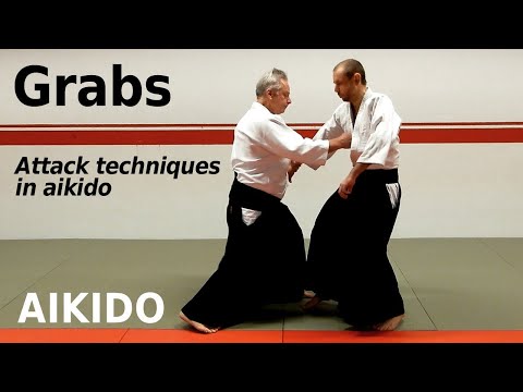 Видео: Захваты в айкидо, когеки. Демонстрирует Стефан Стенудд, шихан, 7 дан Айкикай айкидо