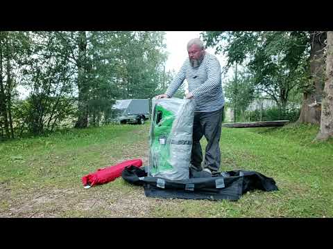 Видео: Grouper 335W. Распаковка и первый взгляд на новинку...Широкая лёгкая лодка для рыбалки!!!