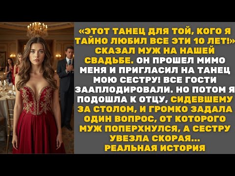Видео: «Этот танец для той, кого я любил 10 лет!» сказал муж. Он прошел мимо меня и пригласил МОЮ сестру..