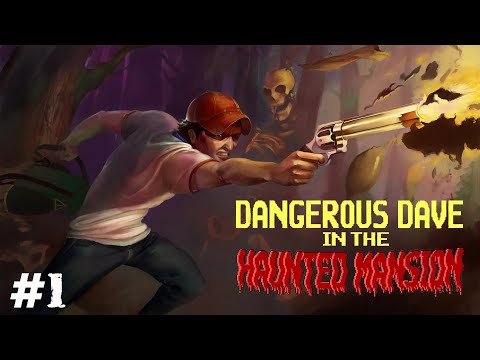 Видео: ПРАРОДИТЕЛЬ ВСЕХ МЯСНЫХ ШУТАНОВ ➤ Dangerous Dave in the Haunted Mansion (Прохождение) #1