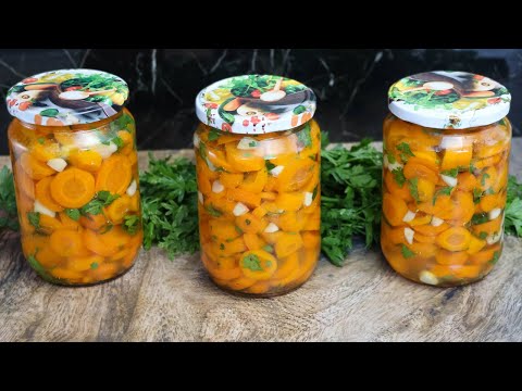 Видео: Самая дешевая морковная и чесночная зимняя еда – невероятно вкусная!