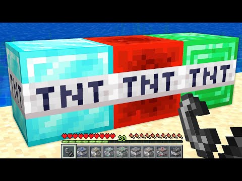 Видео: Майнкрафт, но ВСЕ БЛОКИ стали ТНТ...