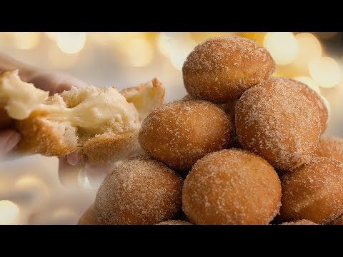 Видео: Восхитительные ПОНЧИКИ с начинкой!🍩Воздушные и безумно вкусные! 😋😃Готовим дома с Лизой Глинской😉