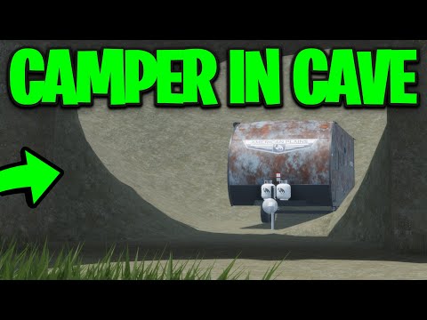 Видео: Я нашёл заброшенный кемпер глубоко в пещере | Roblox American Plains Mudding