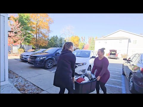 Видео: ПОСЛЕ РАБОТЫ НА РАБОТУ. ПОМОГАЮ С ПЕРЕЗДОМ СЕСТРЫ.