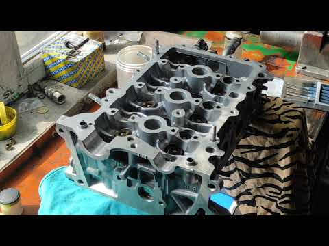 Видео: "ГТ" Капремонт двиг-ля 1KR-FE. Метки грм, первый запуск. Часть 2.