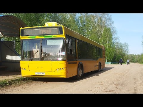 Видео: Автобус №281. Трущи - АВ Витебск