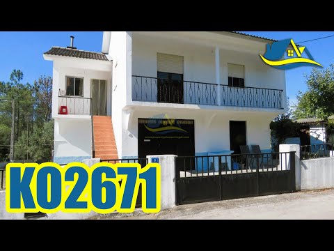 Видео: Очаровательный отдельный дом с 2 спальнями недалеко от города Гойш, Коимбра.