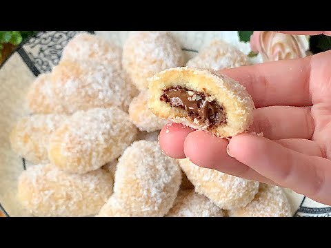 Видео: Быстрое и простое печенье для вашей семьи, невероятно вкусное! тает во рту!