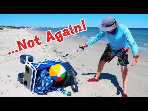 Видео: Beach Wagon против Beach Cart (с надувными колёсами)