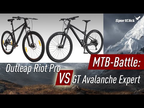 Видео: MTB Battle : Outleap Riot Pro 21 против GT Avalanche Expert 21 !