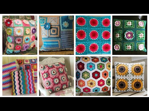Видео: Красивые и стильные дизайны подушек для вязания крючком #уникальные новые идеи для чехлов подушек