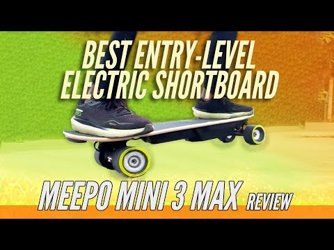 Видео: Обзор Meepo Mini 3 Max — лучший электрический шортборд начального уровня