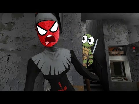 Видео: ДЕЛАЮ СЕКРЕТНУЮ КОНЦОВКУ – МОНАХИНЯ! - EVIL NUN – СПАЙДЕР И НИНДЗЯГО