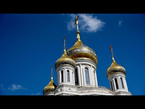 Видео: Литургия. Успение Пресвятой Богородицы