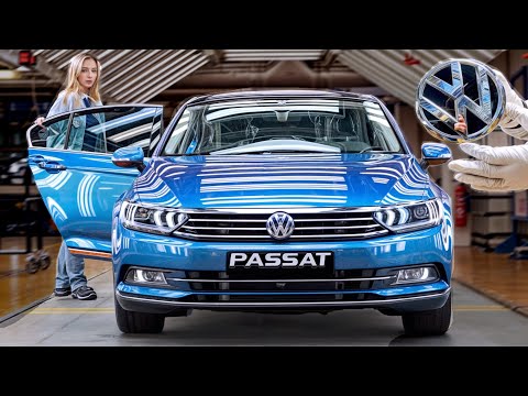 Видео: Производство VW PASSAT🚘 Изготовление Volkswagen CC, B8, B6, W8, Alltrack — Внутри завода [Произво...