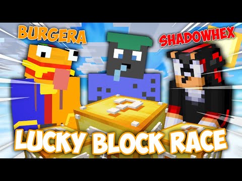 Видео: Minecraft, НО С НАЙ-ЛУДИТЕ КЪСМЕТЛИСЙКИ БЛОКОВЕ!? Minecraft Lucky Block Race w/@xxshadowhexxx