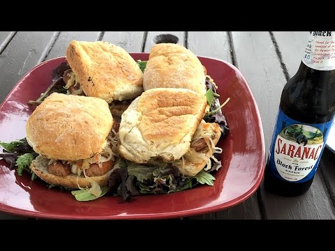 Видео: Жареная колбаса с квашеной капустой — Kielbasa on the Grill