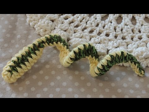 Видео: ЗМІЙКА спіраль, МАЙСТЕР КЛАС гачком, символ 2025 року crochet, snake, symbol of the year, gift